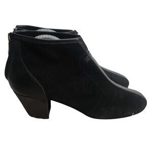 Black Suede Aquatalia by Marvin sz 9.5 booties